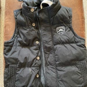 Mens Military Alpha puffy vest